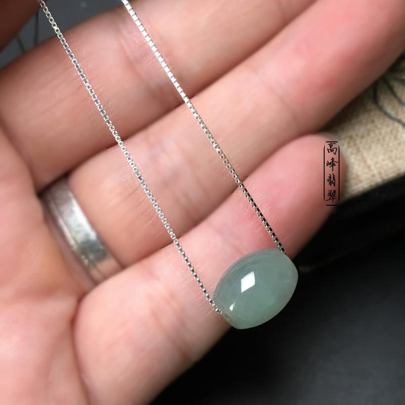 925银路路通穿心链日韩风吊坠