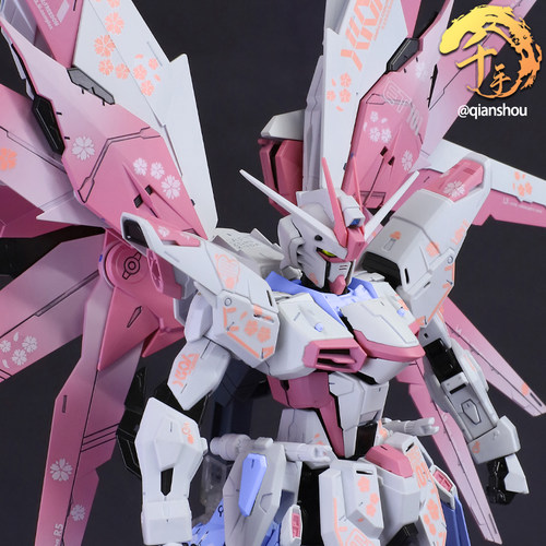 万代春日粉樱花自由2.0渐变改色