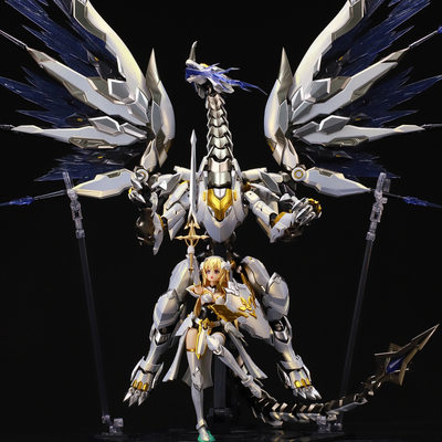 珍珠金白昼流星千手改色拼装模型