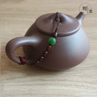 時(shí)念和田玉紫砂功夫茶壺蓋繩防摔裝飾高端掛壺把專用防掉保護(hù)配件