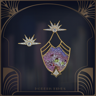 绘间独特高级感个性复古