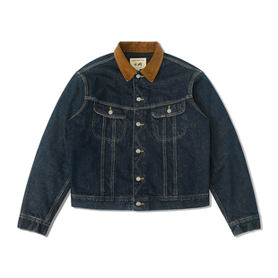 WIROTE威络 日产元年风暴骑士正肩合身版型 轻水洗原牛夹克外套