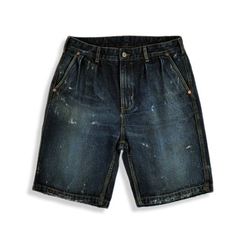 赤耳五分裤五分裤威络水洗