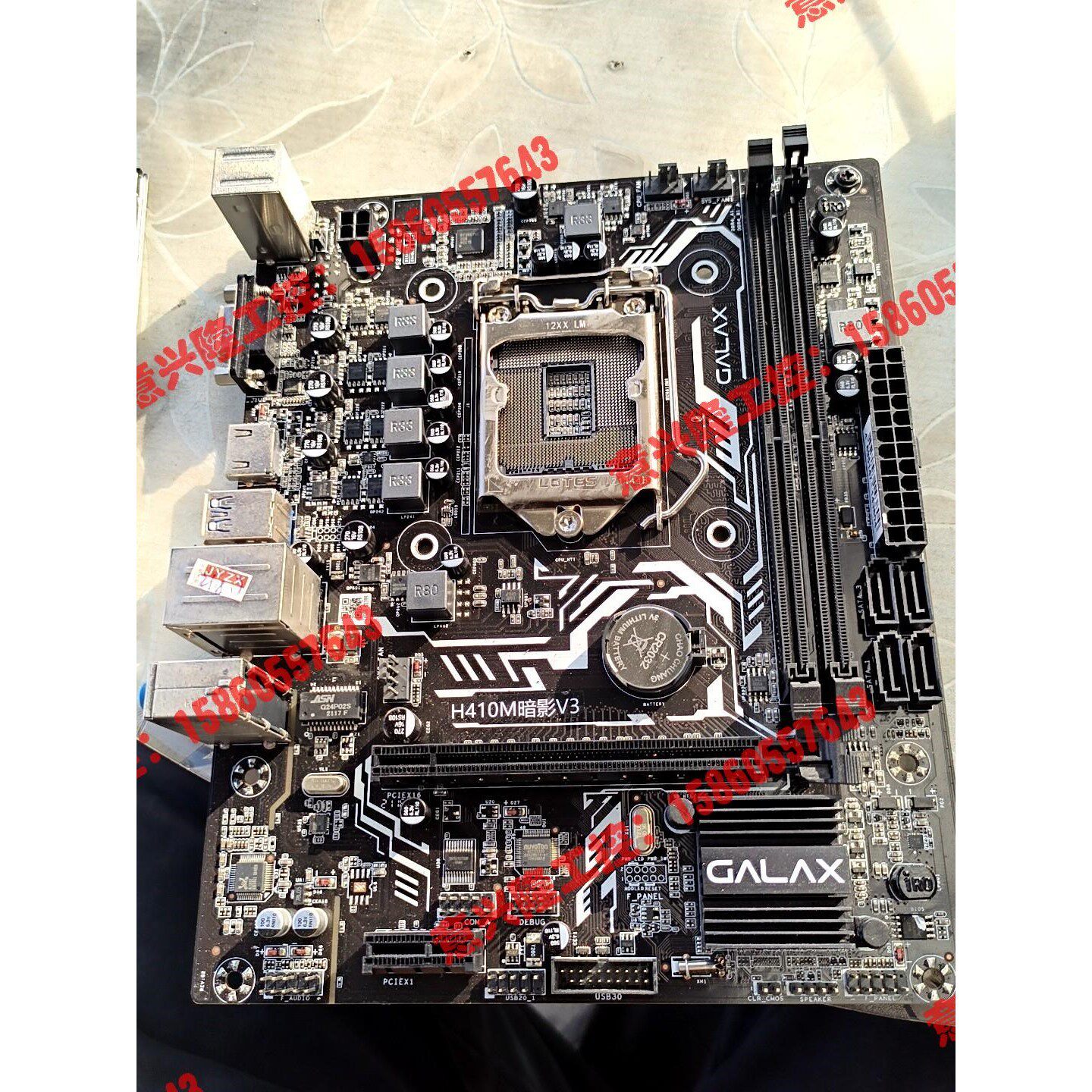 出一片影驰h410m暗影Ⅴ3!正常使用成色新!