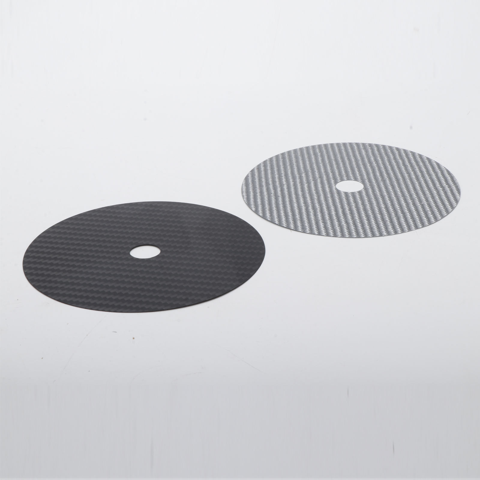 高档碳纤维碳素纤维CD调音垫CD碟 压碟调音神器CD垫 发烧音响碟镇