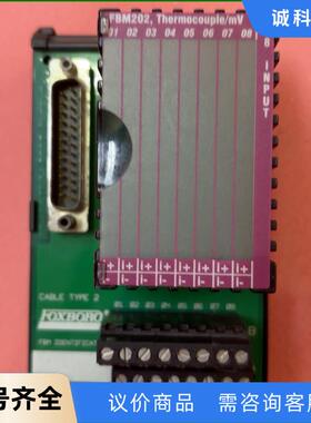 P0916AC福克斯波罗DCS卡件FBM202端子板FOXB议价