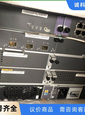 华为 USG9520防火墙 配置丰富，双主控双电源含机箱80-【议价】