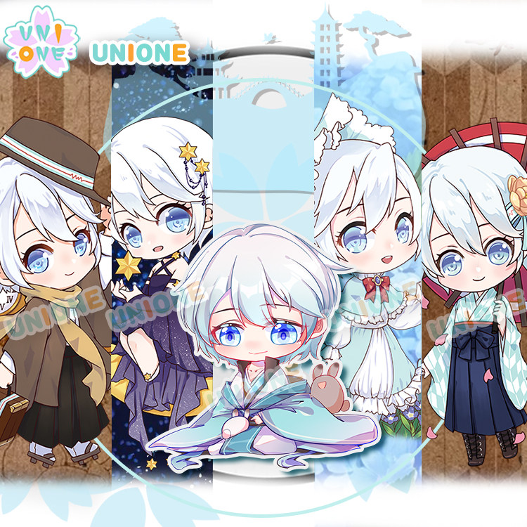 动漫周边vsinger言和小天使专用周边挂件钥匙扣立牌徽章吧唧cos服