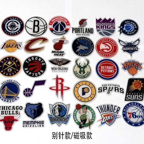 篮球迷周边徽章球队徽章时尚