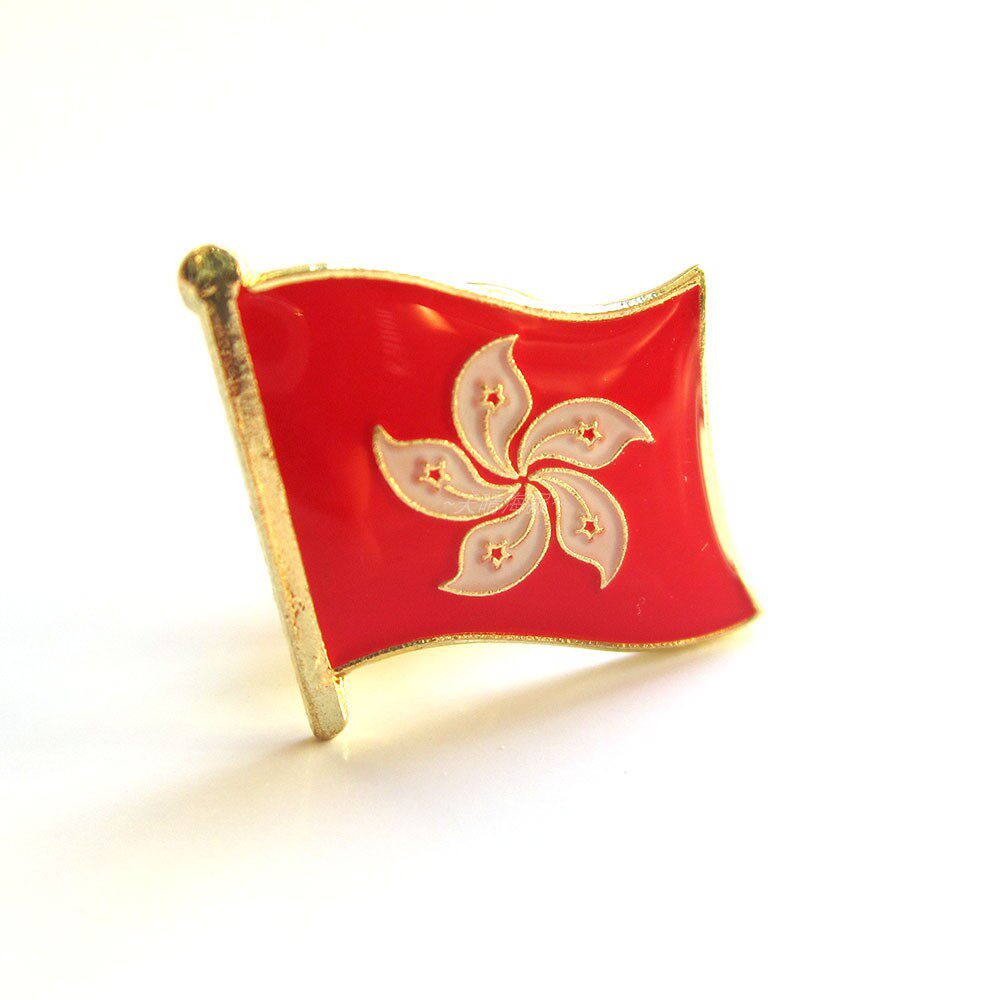 香港胸针礼物金属徽章