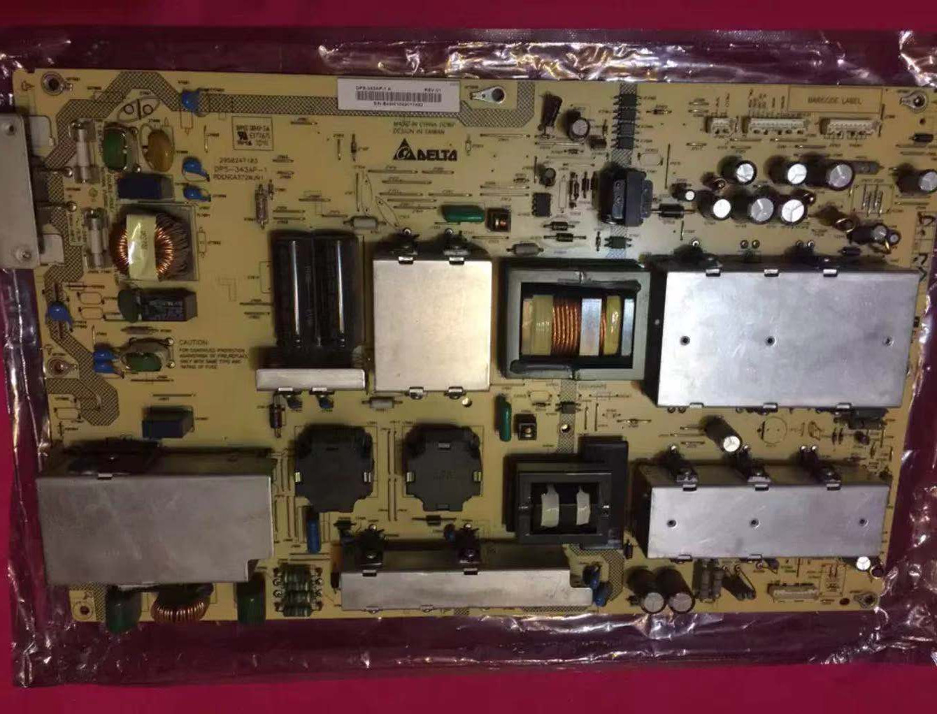 原装夏普LCD-60E77A 60Z770A电源板 DPS -343AP-1 RDENCA372WJQZ