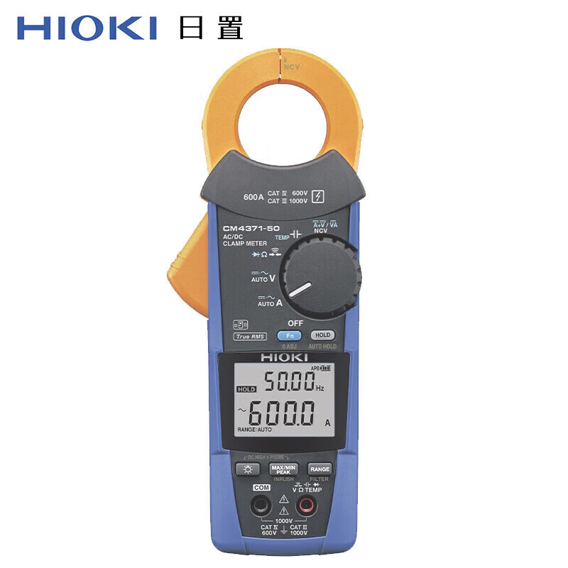 日置HIOKI AC/DC CM4371 4373 4375交直流电工专用高精度钳形表