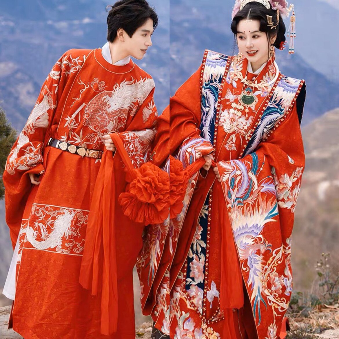 出租清欢纪囍结良缘明制婚服图片