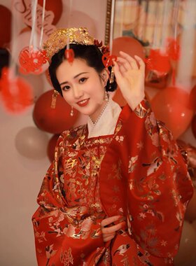 远山黛敬酒服百子衣出门服