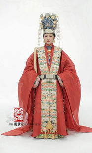 【出租】明华堂素纱大衫织金妆花霞帔出租 明华堂大衫霞帔霞帔
