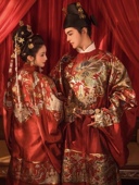 有凤来仪有龙与吟明制婚服汉服男款 出租 女款