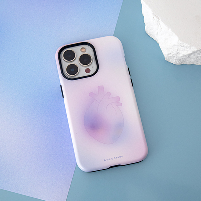 原创渐变小众艺术手机保护套