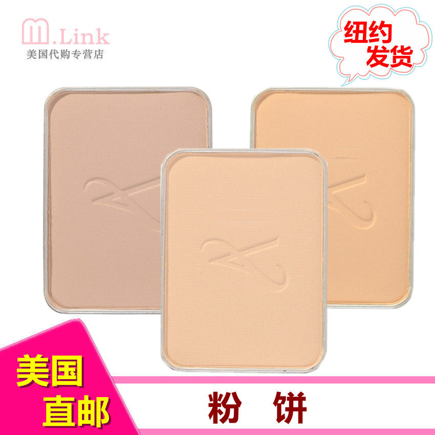 正品美国直邮美产安利雅姿粉饼晶莹保湿遮瑕干湿两用粉饼粉扑