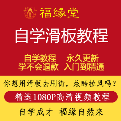 长板滑板初学者零基础入门双翘滑板教学视频教程花样刷街学习课程