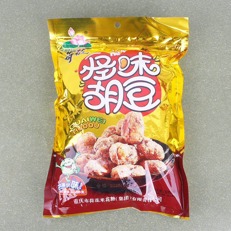 江津荷花怪味胡豆410克重庆特产兰花豆麻辣蚕豆休闲零食小吃袋装