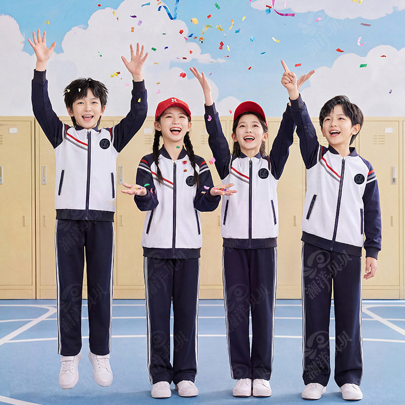 沈阳市小学生统一校服第一款春秋款式班服外套长裤两件套沈阳校服