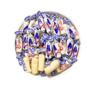 金丝猴牛奶糖圆柱形原味奶糖软糖8090后怀旧糖果休闲零食