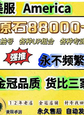 （低价）原神美服America各种组合自抽号原石88000 三无号自选网