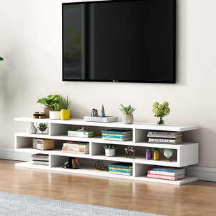 简约长条电视柜小户型落地柜极简超窄省空间墙柜