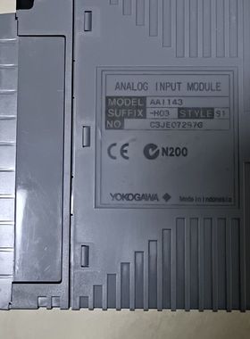 横河AAI143-S1模拟输入模块 实物拍摄 成色如图 40