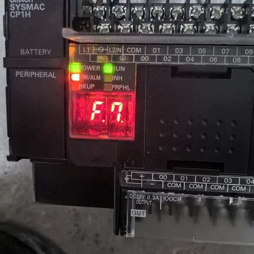 龙PLC CP1H-X40DR-A 未用 实物拍摄