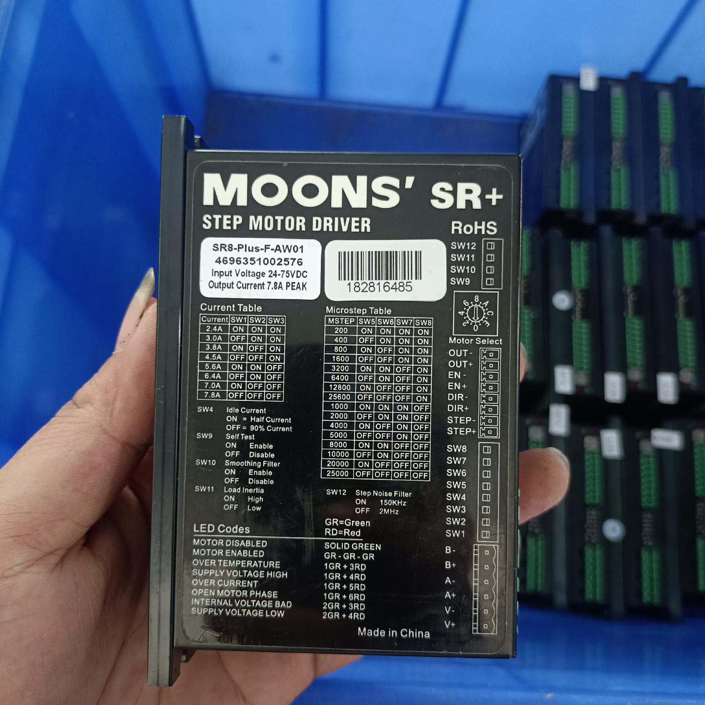 鸣志  SR8 -PULS-F-AW01 驱动器  57、8