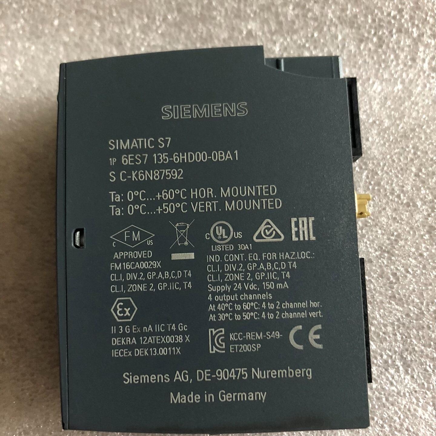 6ES7 135-6HD00-0BA1模块  有点