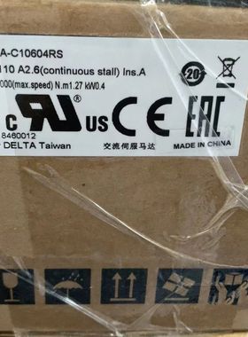 台达ECMA-C10604RS电机 库存足！