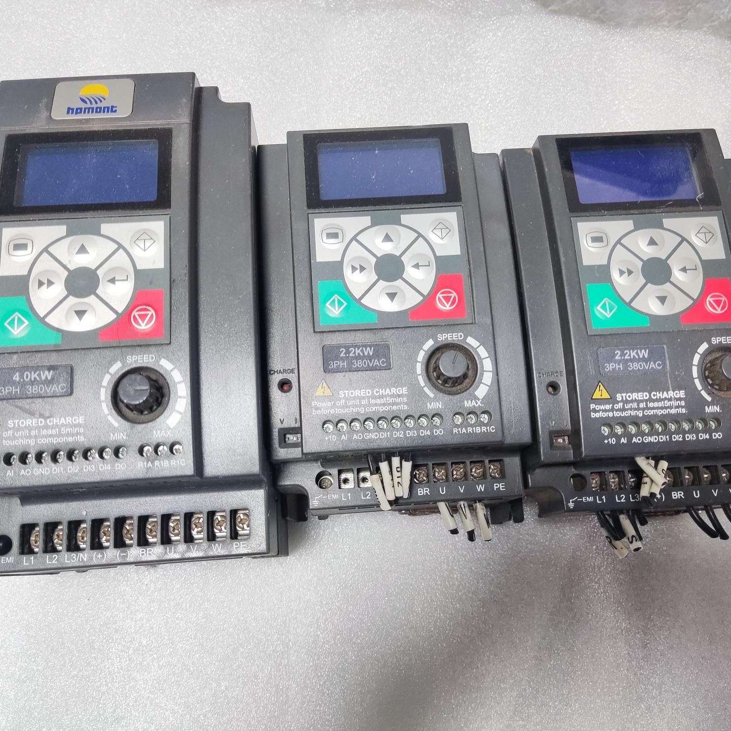 拆机海浦蒙特变频器 HD09-4T4P0G-CN 4KW 3