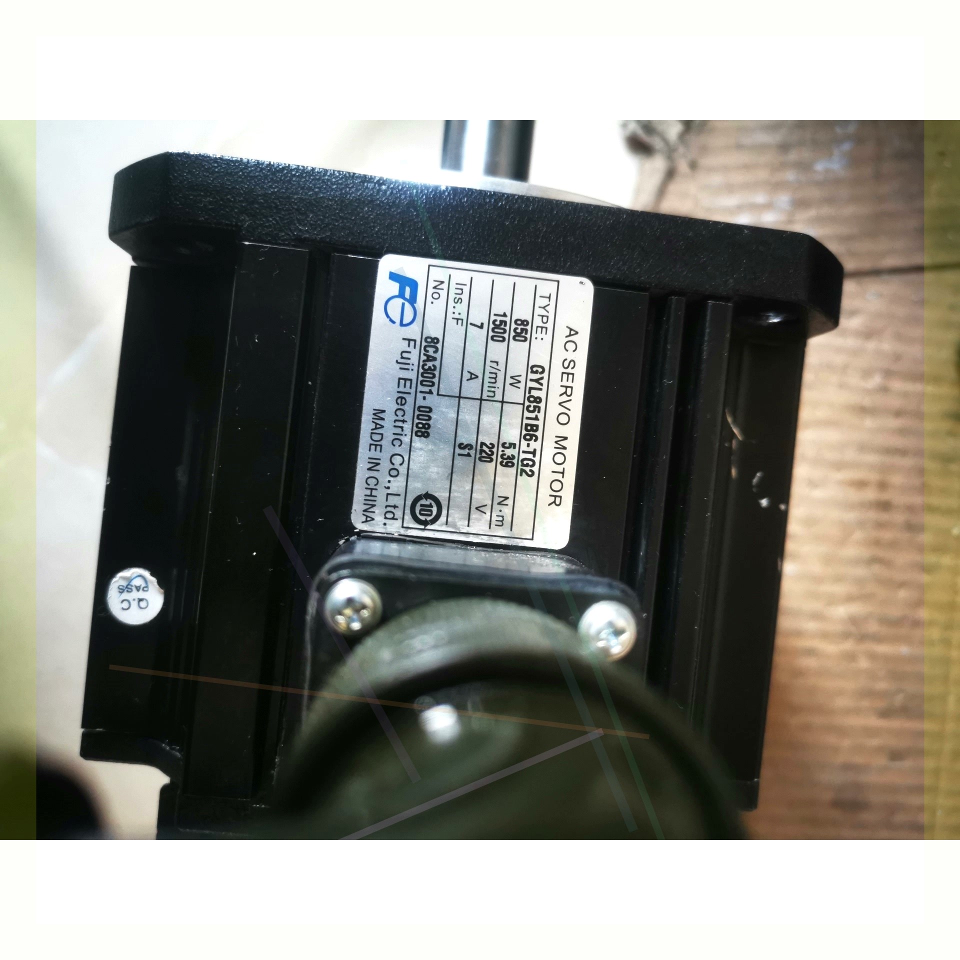 富士伺服电机GYL851B6-TG2 拆机质量好的