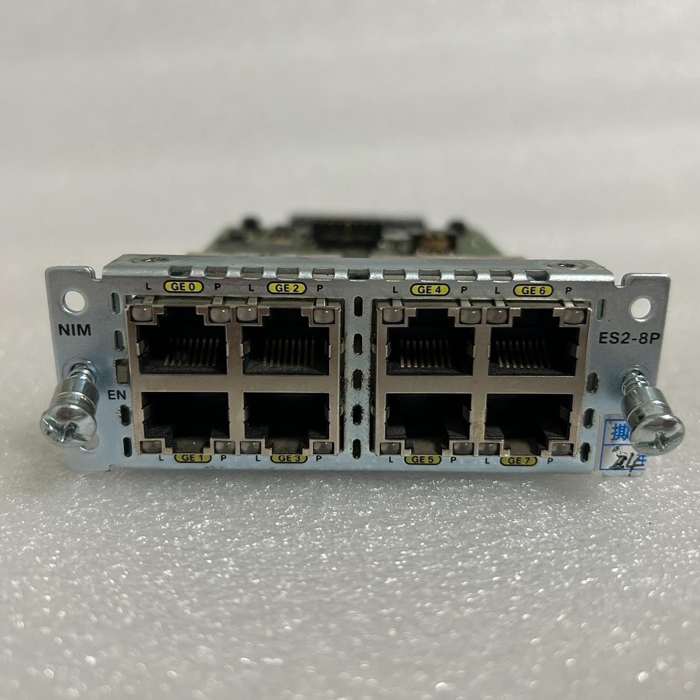Cisco NIM-ES2-8-P 拆机路由模