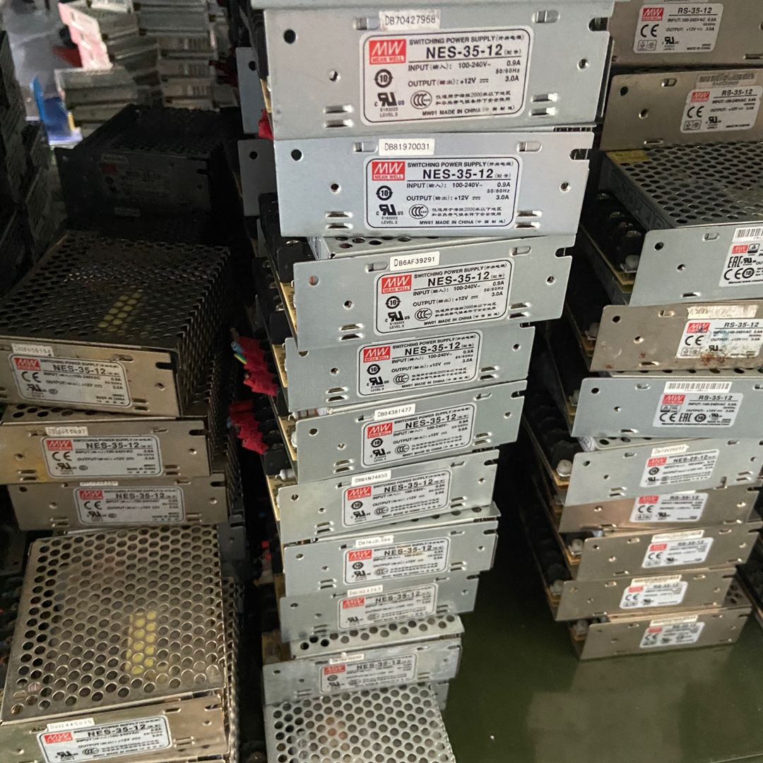 明纬电源NES-35-12明纬35Ｗ12V3A 100个