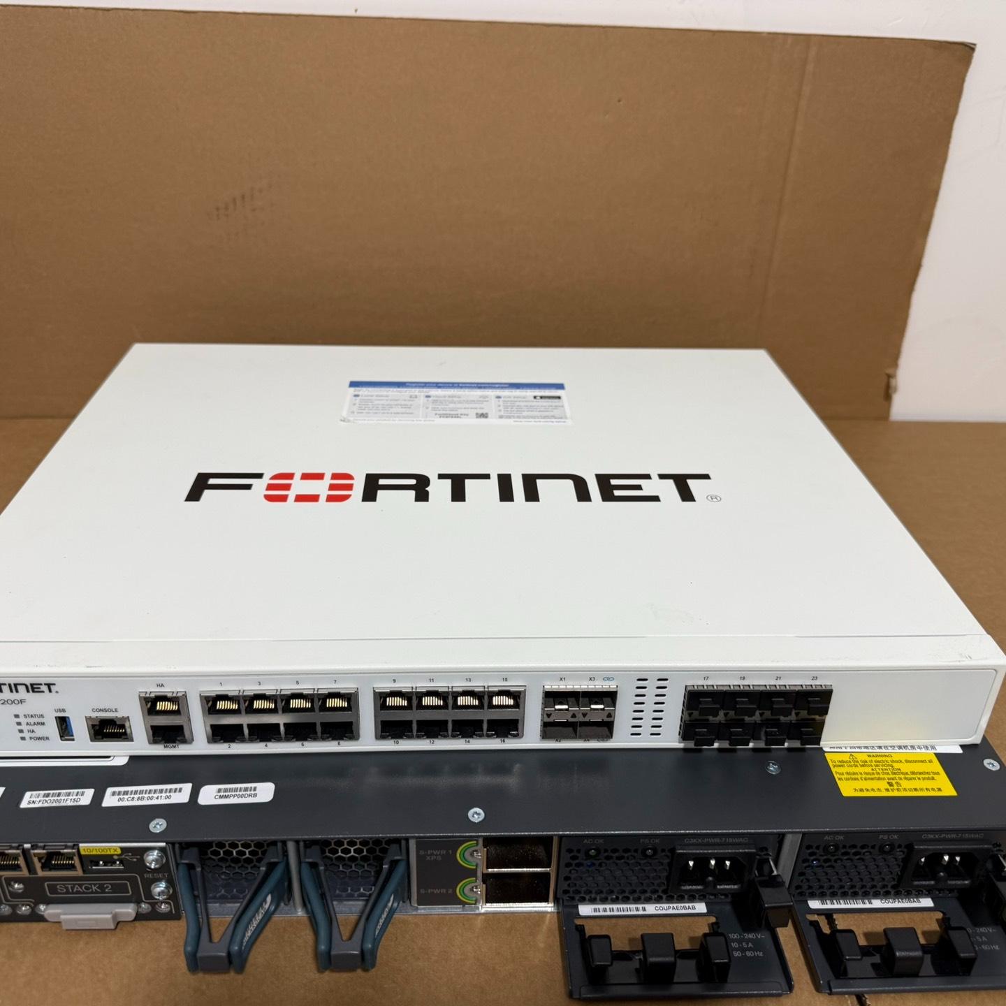 Fortinet飞塔Fortigate FG-200F 16