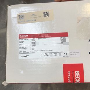 0000 倍福BECKHOFF伺服驱动器 AX8640