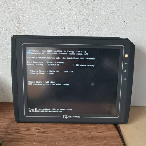 威纶通触摸屏MT8104XH  2WV 拆机件 实物拍的 需