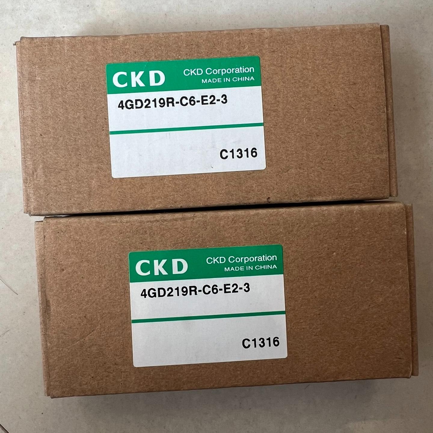 CKD 电磁阀 4GD219R-C6-E2-3