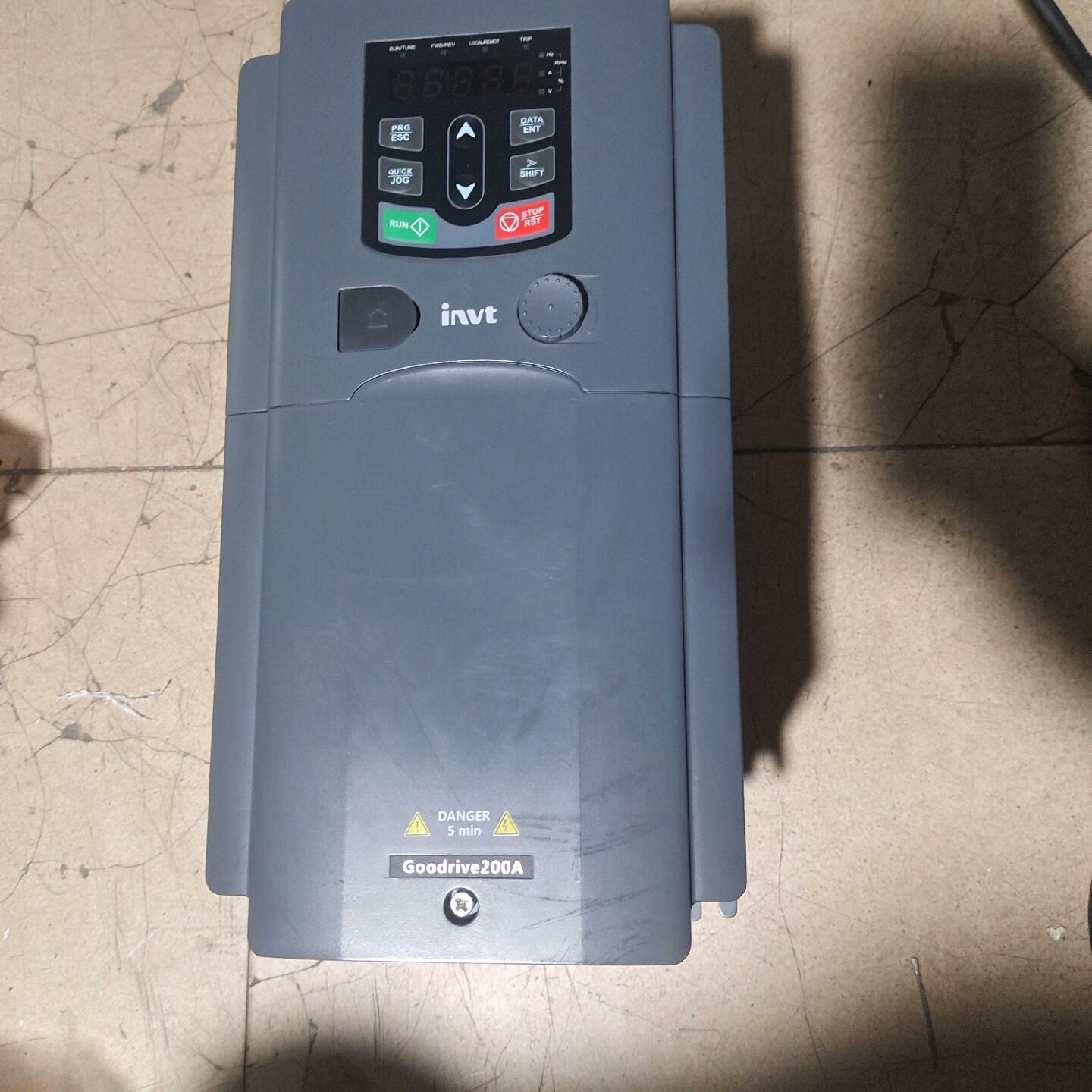 拆机英威腾变频器GD200A-7R5G/011P 重载7.5