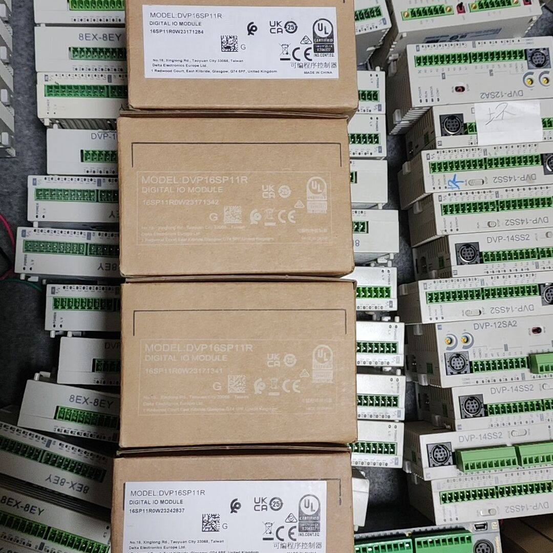 台达扩展DVP16SP11R 带  盒码一致   数