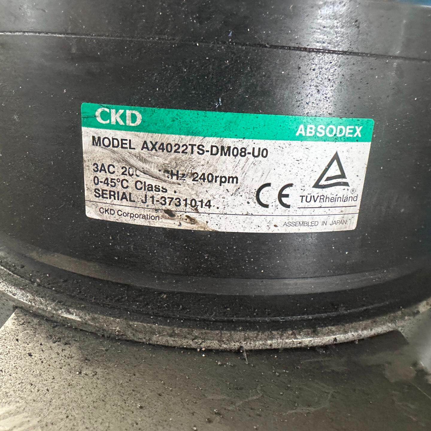 CKD ABSODEX驱动器AX4022TS-DM08-U0