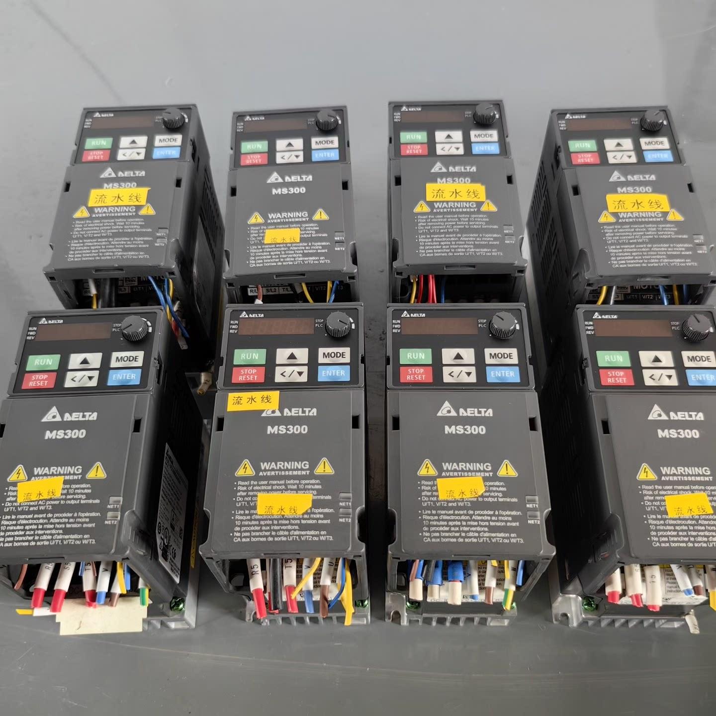 台达变频器MS300 拆机 功能完好。