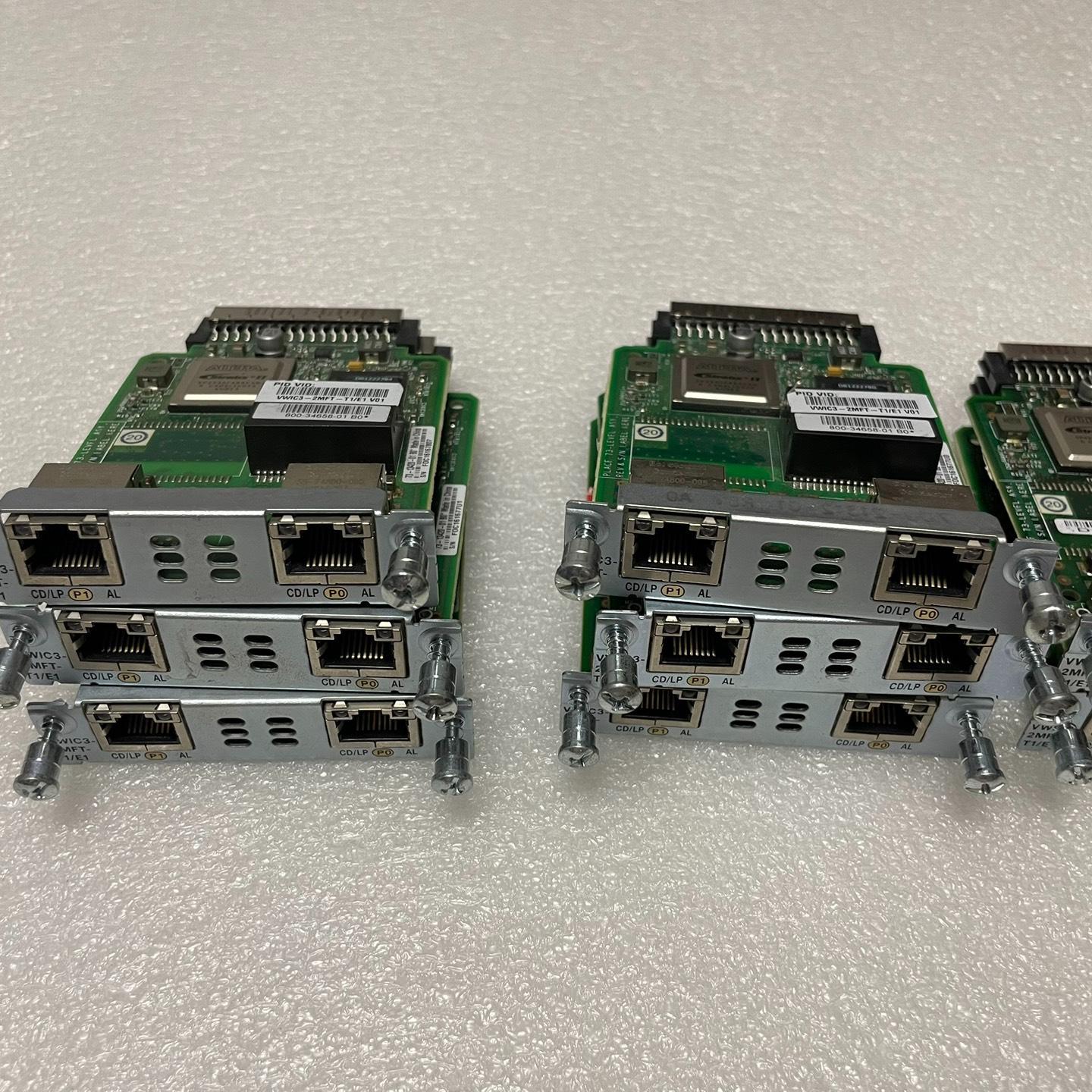 Cisco VWIC3-2MFT-T1/E1 路由器模块