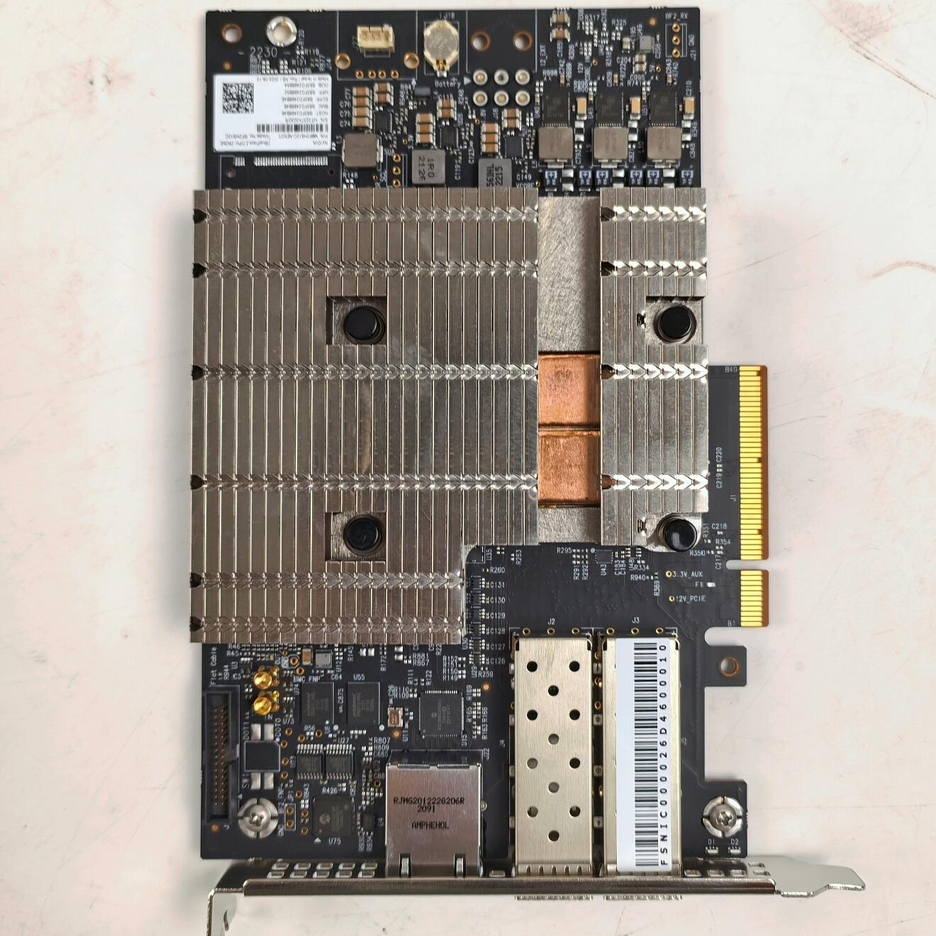 英伟达智能网卡BlueField-2智能网卡