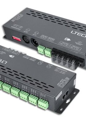 LTECH/雷特 24路 DMX解码驱动器 LT-880 恒