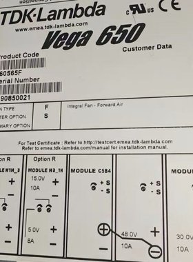 LAMBDA  Vega650 V60565F兰达电源