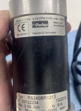 直流伺服电机 RS240BR1213  实物拍摄